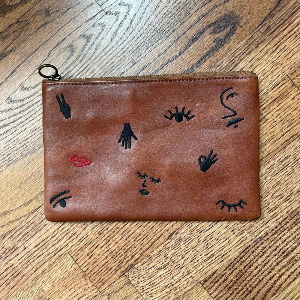 Madewell Leather Clutch - Icon